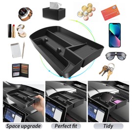 SKTU for 2023 2024 Colorado Dashboard Organizer 2023 2024 Chevy Colorado/GMC Canyon Behind Screen Organizer 2024 Colorado ABS Materials Tray 2023 2024 Chevy Colorado Accessories with Phone Holder