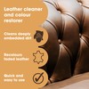 Furniture Clinic Easy Leather Restoration Kit (Cream) | Includes Recolouring