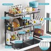 ADBIU Over The Sink Dish Drying Rack (Expandable Height and