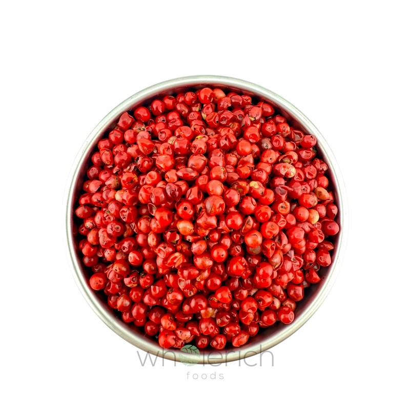 Pink Peppercorns Whole (from Brazil) 100g - Wholerich Foods