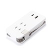 Premium Style iCharger PG-UACTAP04WH AC Power Strip with USB Port,