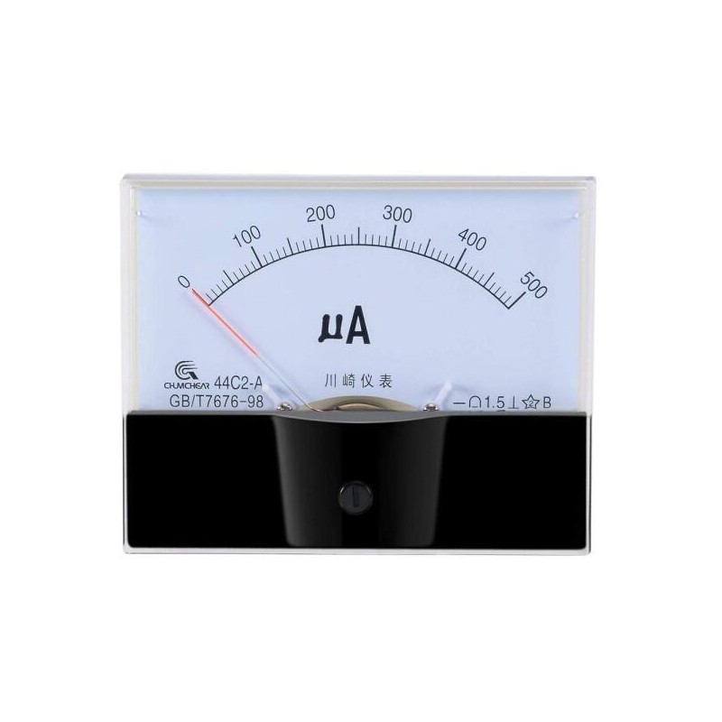 호환 44C2-A DC 0-50uA 100uA 포인터 유형 마이크로 암페어 미터