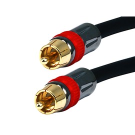 Monoprice 6ft RG6/U 75 ohm CL2/In-Wall Rated Digital Coaxial S/PDIF RCA Audio Cable