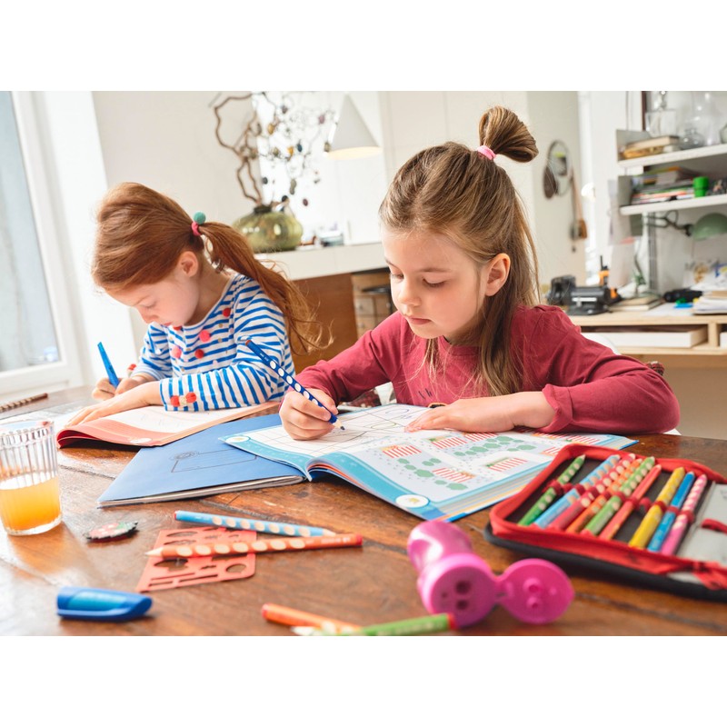 STABILO - Ergonomic colouring pencil for left-handed users - EASYcolors