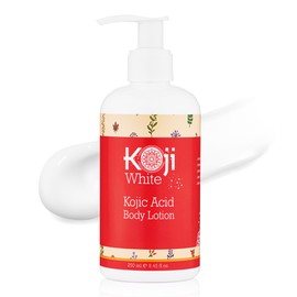 Loción Corporal Aclarante con Ácido Kójico  Hidratante Natural y Seguro, 10 oz                                                                        