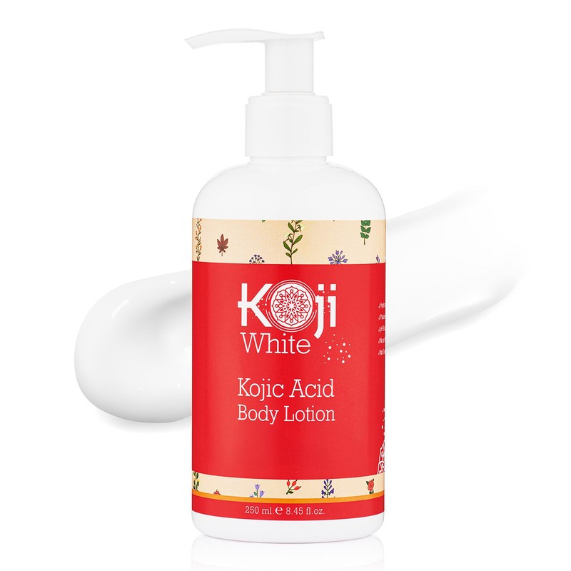 Loción Corporal Aclarante con Ácido Kójico Hidratante Natural y Seguro,