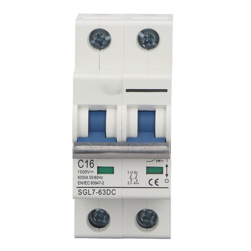 DC Miniature Circuit Breaker Pa66 Quick Response Arc Extinguishing PV