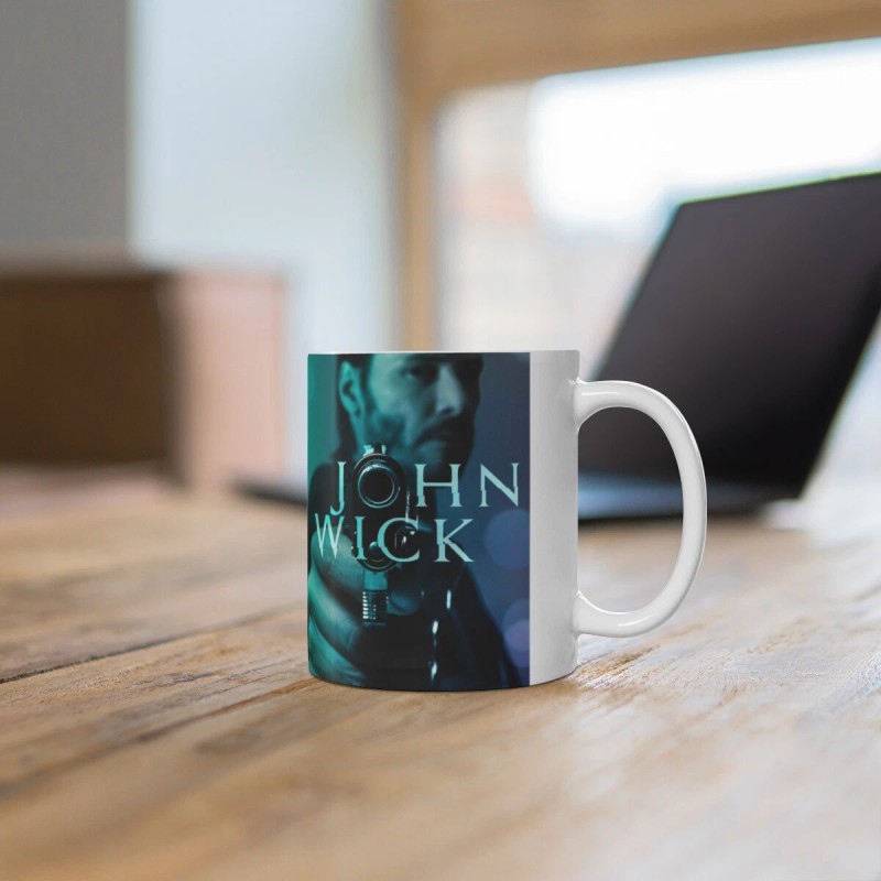Cricut John Wick movie mug ,John Wick Collectibles, fan gift,