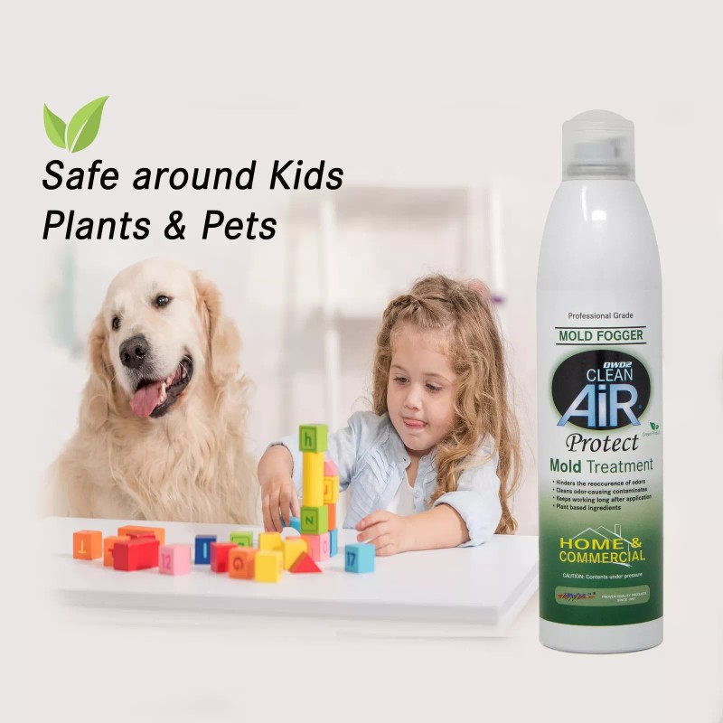 DWD2 Clean Air Protect Fogger 8oz Mold Odor Treatment Multi
