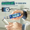 Antstone Electric Resin Polishing Kit Resin Drill with 287 Accessories