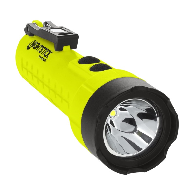 Nightstick XPR-5522GMX Intrinsically Safe Dual-Light Flashlight w/Magnets-Rechargeable-Green-UL913 / ATEX, Multicolor