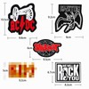 5 pezzi Hard Rock Band Patch Heavy Metal Patch da