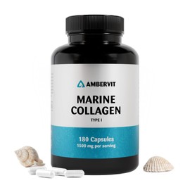 Marine Collagen Capsules 1500mg – Type 1 Hydrolysed Collagen Peptides