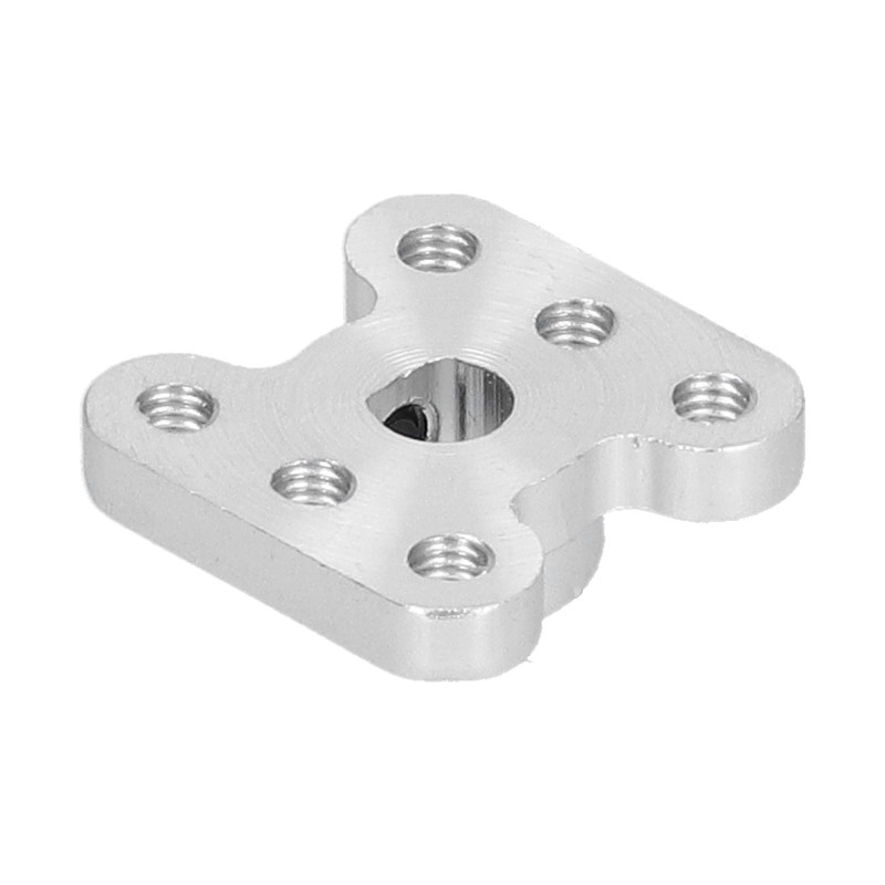2Pcs Flange Shaft Coupling Aluminium Alloy 6mm D Hole Light