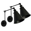 DZSUMY Industrial Black Wall Sconce Angle Adjustable Decorative Modern Farmhouse