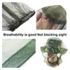 SECOFE Pack of 2 Mosquito Net Head Mosquito Cap Head