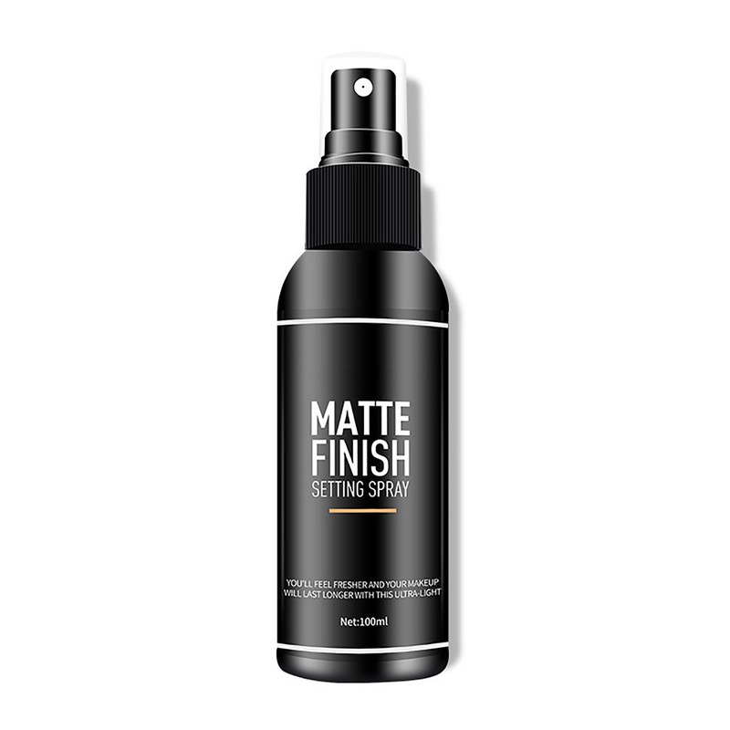 Matte Finish Makeup Spray Long Lasting Gentle Moisturizing Makeup Finish