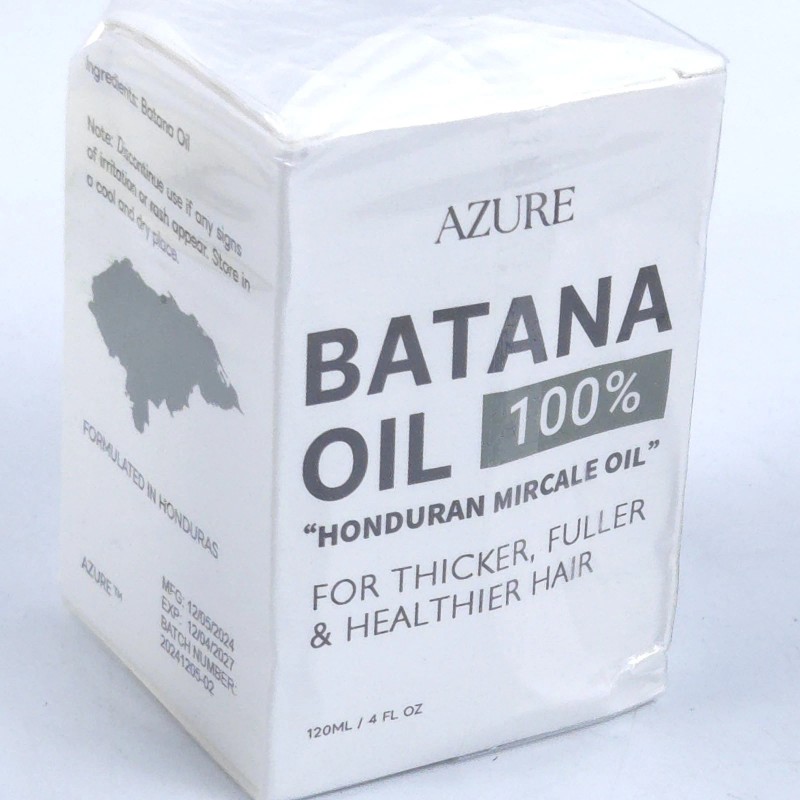 Azure Batana Oil 100% Pure Hair Growth Organic Natural Ingredients