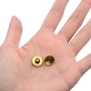 ZZHXSM 2PCS Gold Concave Camera Shutter Buttons 0.43 inch Diameter
