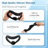 YHX-OU Silikon Face Pad Kompatibel mit Meta Quest 3S Gesichtsabdeckung