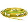 Kalitec 5 Metres H07V-K 4 mm² Green/Yellow Wiring Cable I