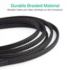 4-Pin Molex Power Supply Cable for 5 x 3/4-Pin WM