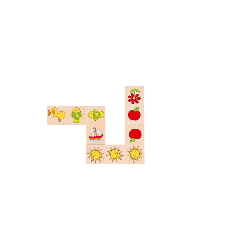 Dominospiel Dominiques Domino (Kinderspiel)