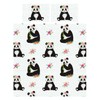 Rapport Home Rapport Panda Fun-Filled, Duvet Set, Cotton, Multi,2 pieces,