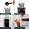 Primula Mason Jar Cold Brew Iced Coffee Maker with Stainless
