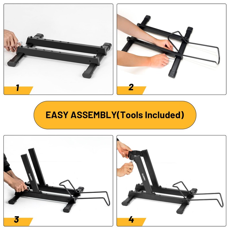 Bike Stand for E-Bike, Road & Mountain Bikes, Fits Up
