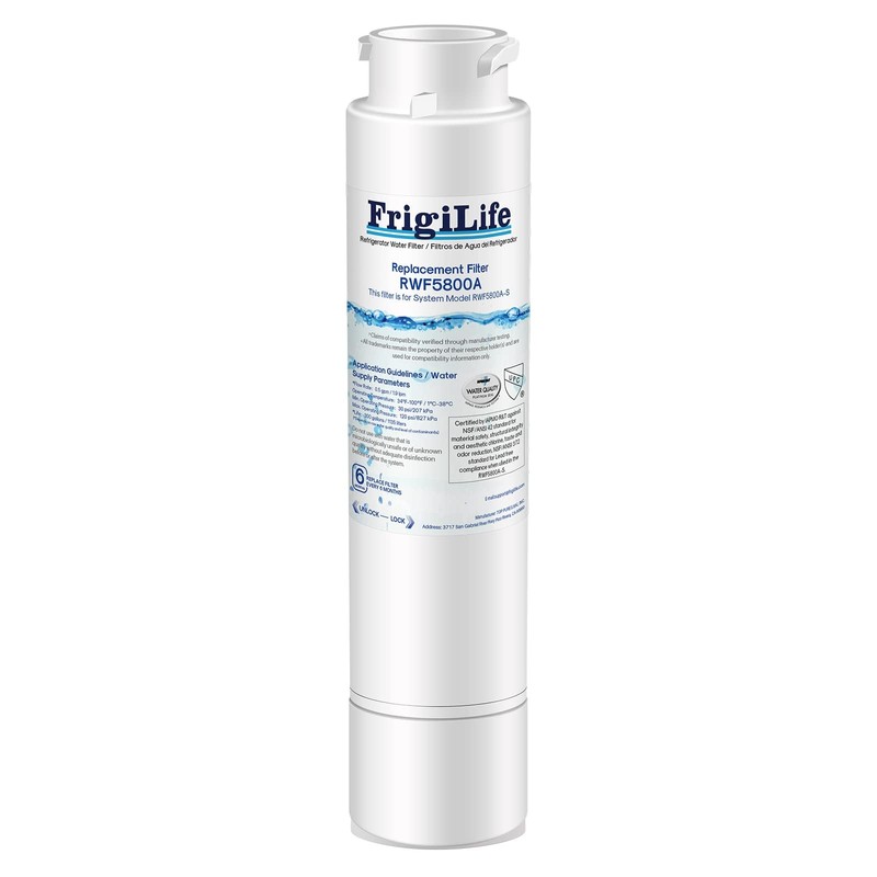 FrigiLife RWF5800A Replacement for Frigidaire EPTWFU01, EWF02, Pure Source Ultra
