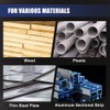 Pro-Edge Technology 5pcs Step Drill Bits for Metal with Center