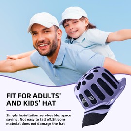 Blissfuhue Silicone Hat Washer Cage Hat Cleaner for Baseball Caps, Rust-Proof & Shape-Saving Design,Ball Cap Washer Fit for Adults and Kids Hats Shaper,Flexible and durable,maquina para lavar gorras