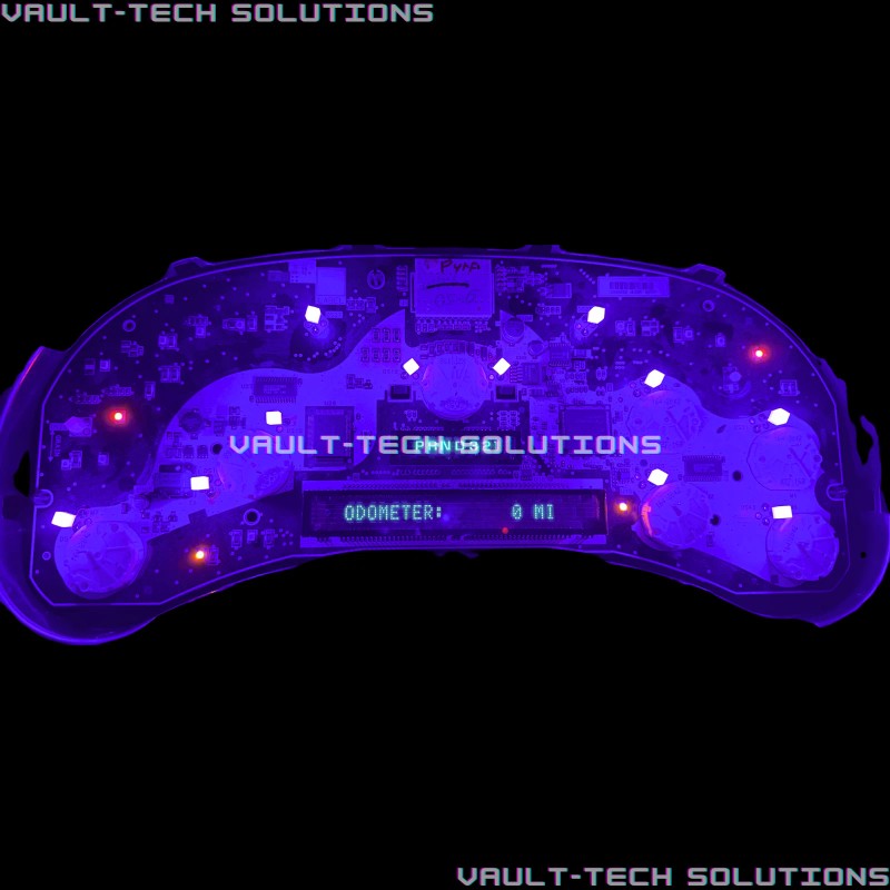 Vault-Tech Solutions Purple 12 Pc Led Gauge Cluster Upgrade Kit