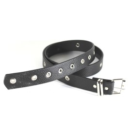 Piccola Lala Women's De-pl-aymblt-000141 Belt, Black, S EU, black