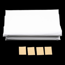 SHUAIGUO Semi-Translucent Curtain Rear Projection Screen with The Size of 4ft x 6ft