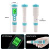 Holzsammlung pH Meter 7 in 1, Digital Water Quality Tester,