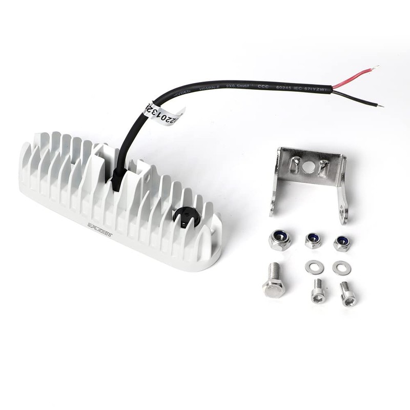 EXZEIT Led Boat Lights, 2 pc Deck/Dock Marine Lights 3000LMS