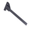 0 to 280mm T Shaped Ruler Aluminum Alloy Accurate Scale