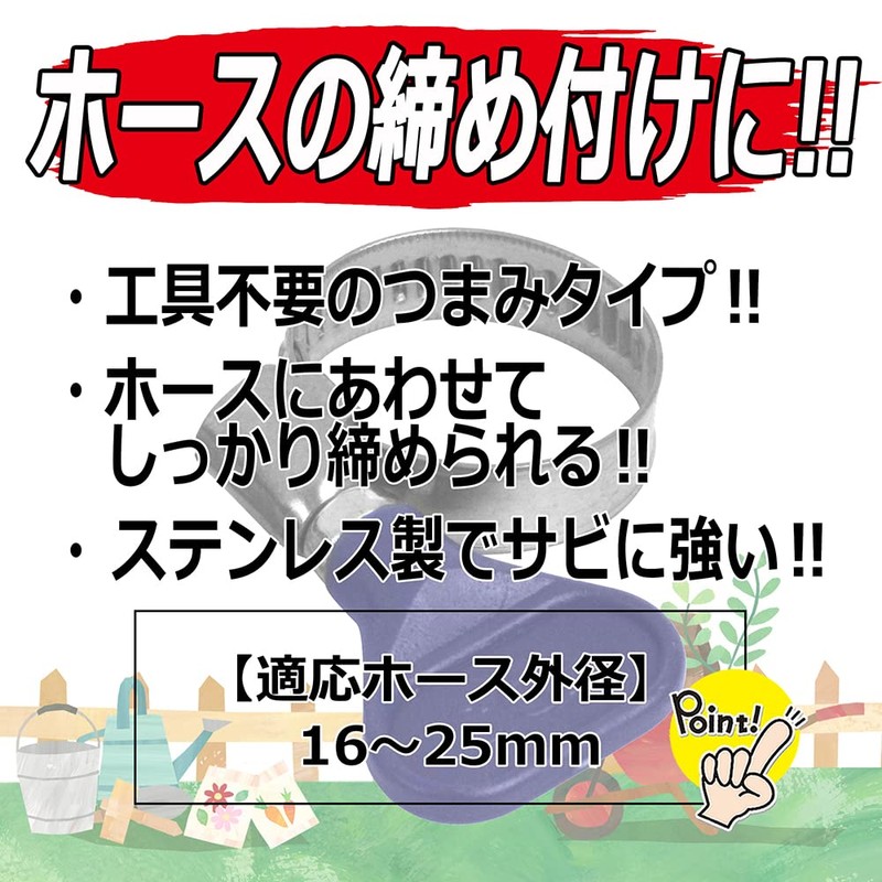 Safety 3 Hand Tightened Hose Band 16-25