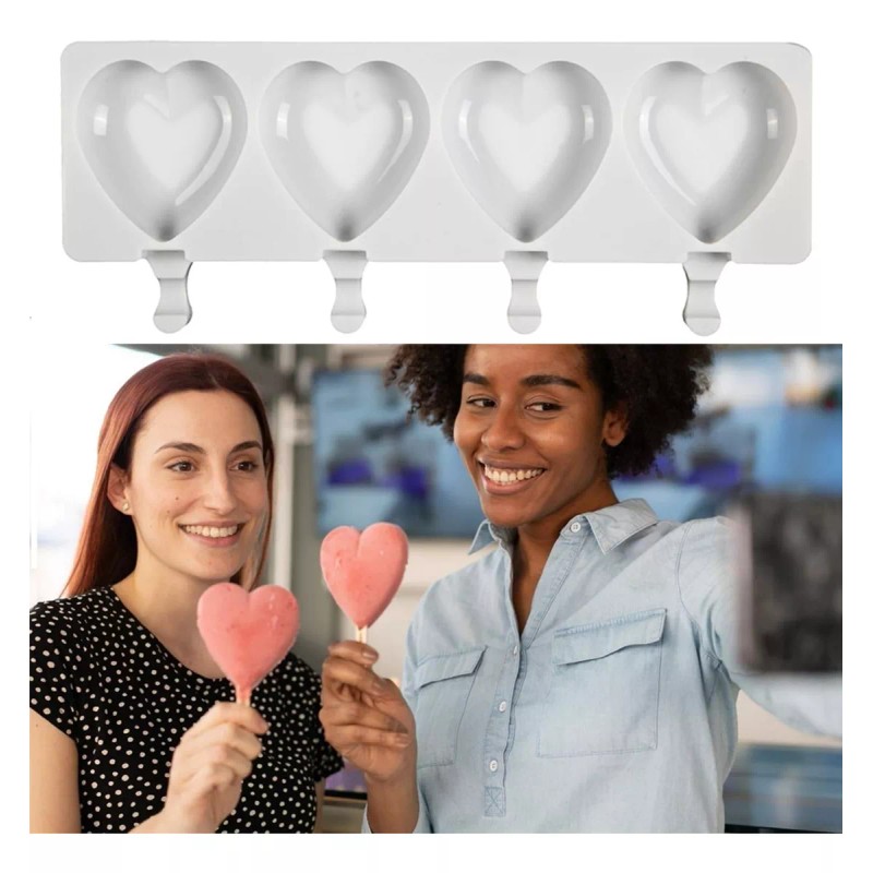 generic 2 Moldes De Helado Moldes Silicona Para Helados Con