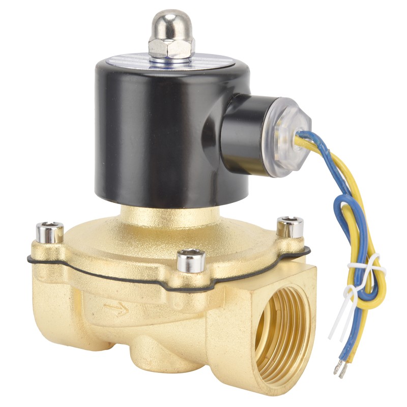 Normally Closed Solenoid Valve Brass Direct Acting Diaphragm Controlling Device