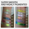 Professional multi-chrome eyeshadow,Handmade and long-lasting chameleon holographic,100% Vegan and Cruelty