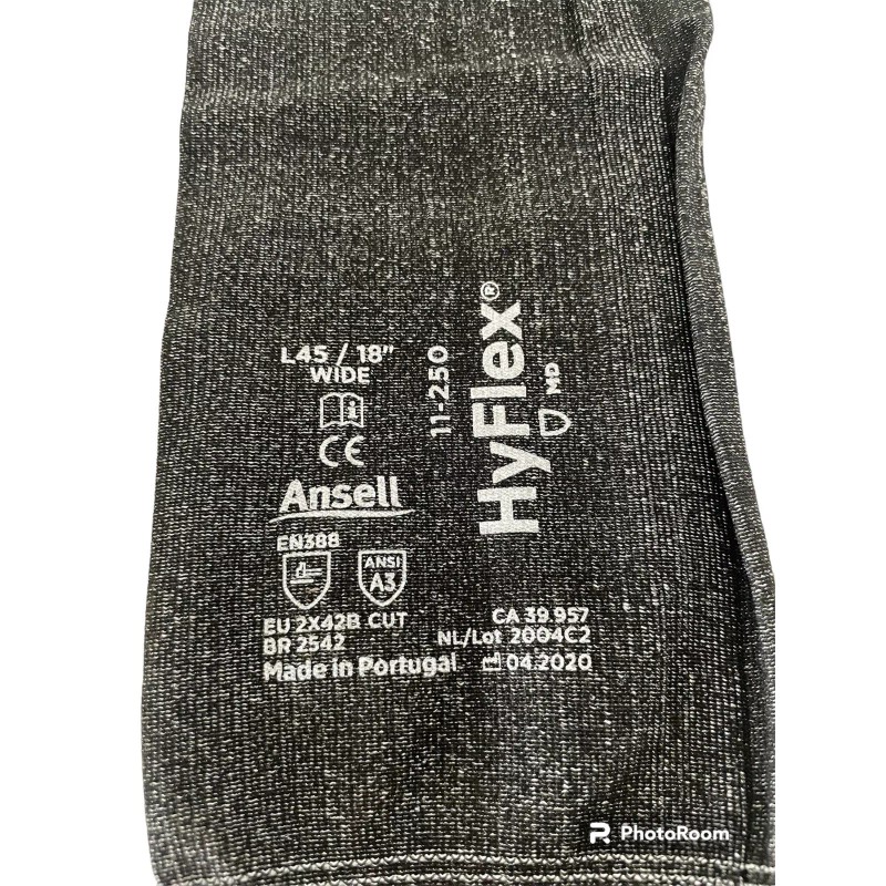 Ansell Arm Protective Gear HyFlex Cut Resistant Protection Sleeves 18"