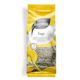 Greenfields Sage 50g, Premium Quality Dried Sage, Free From Additives and Preservatives