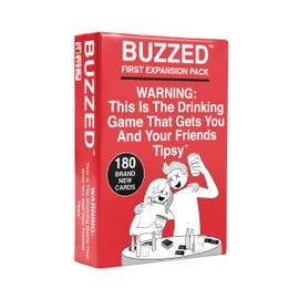 WHAT DO YOU MEME? Buzzed Expansion Pack #1, The Hilarious Adult Drinking Game, Perfect for Bachelor Party Fun, 180 Cards to Add to The Core Game