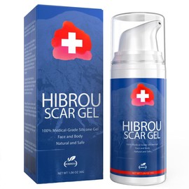 [NEW 2023] Advanced Silicone Scar Gel - 100% Medical Grade Silicone Scar Gel- Reduces Appearance of Scars, Stretch Marks, Surgery Scars, Injuries, Burns and Acne Scars for old and new scars