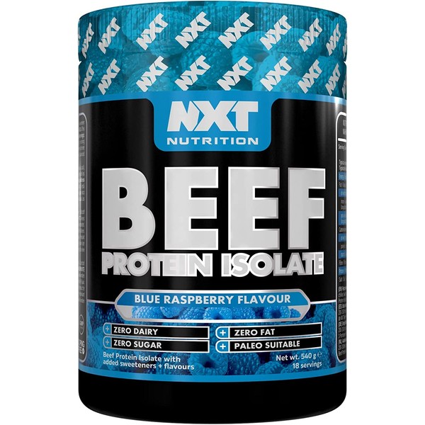 NXT Beef Protein Isolate 540g - High Protein Powder in