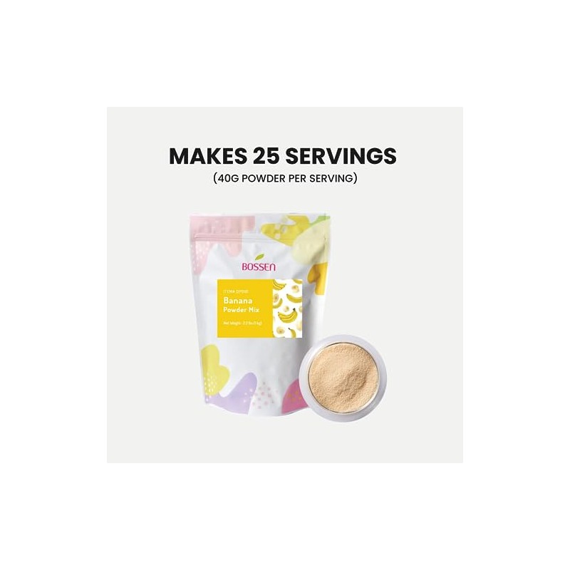 Bossen Bubble Tea Powder Mix (Banana)