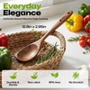 AIUHI Teak Corner Spoon, 100% Solid Teak Wooden Corner Spoon